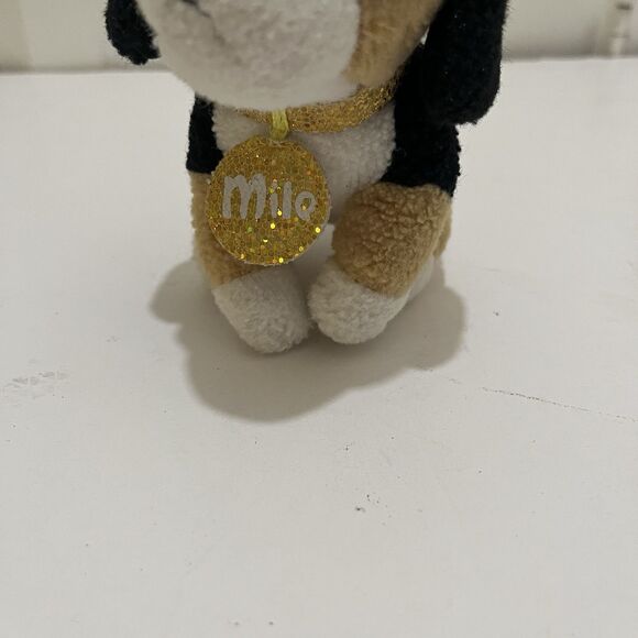 Justice Pet Shop Milo Bernese Mountain Dog Plush Stuffed Animal Brown Blk White - Picture 4 of 7